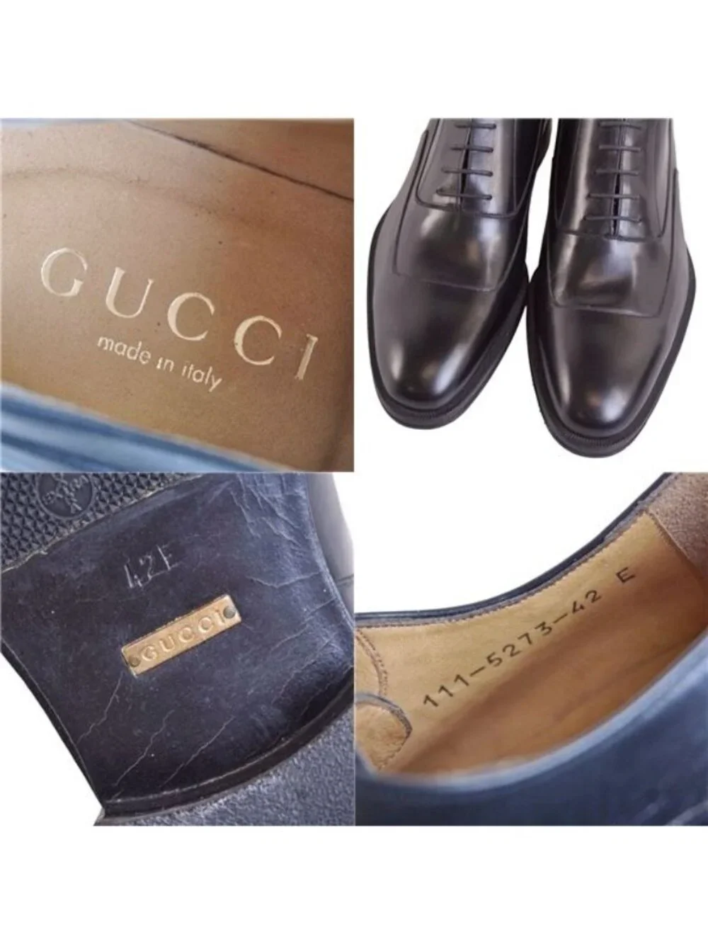 Gucci Leather Shoes Oxford Business - Picture 9 of 9